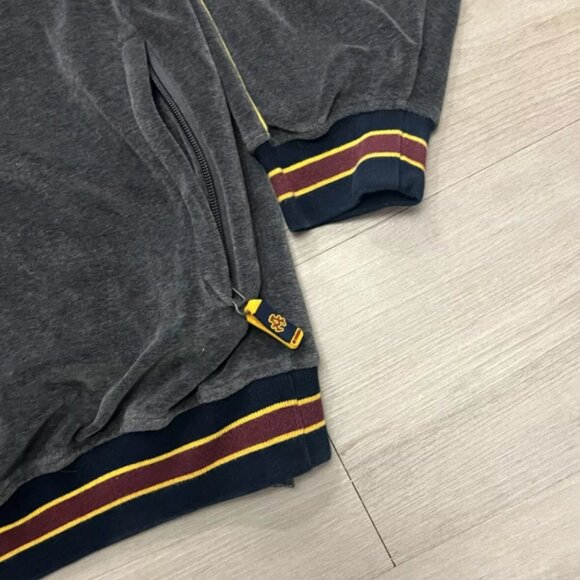 Vintage Akademiks Velour Stadium Division Hip Hop Track Jacket - Picture 7 of 9